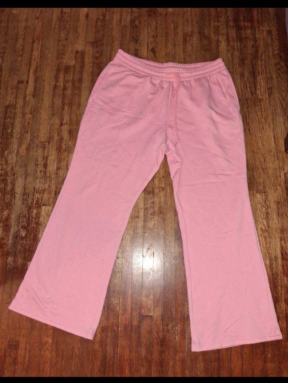 Victoria's Secret  VS Pink wide leg fleece sweatpants